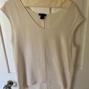 Silk v neck sleeveless size 8 -J. Crew
